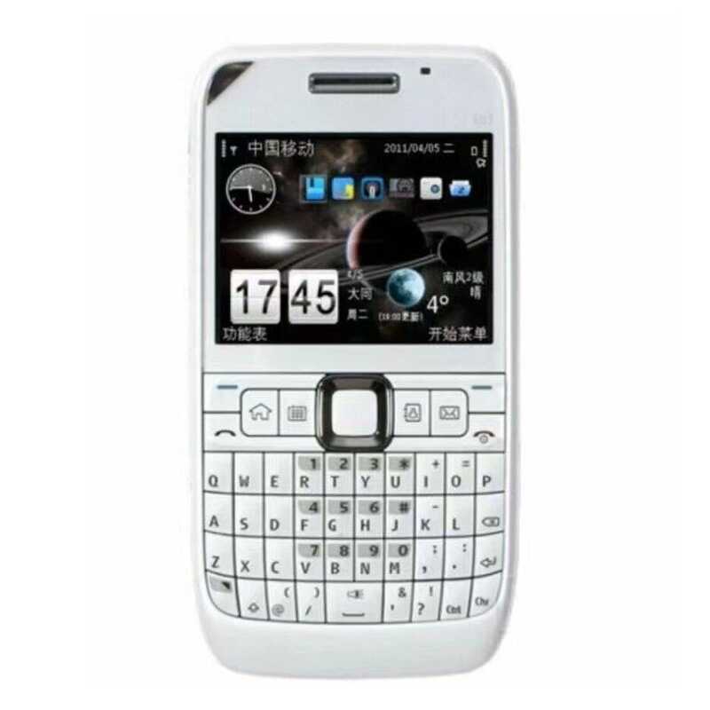 ขายดีที่สุดสำหรับ Nokia E63 2G Wifi โทรศัพท์มือถือปุ่มกดภาษ