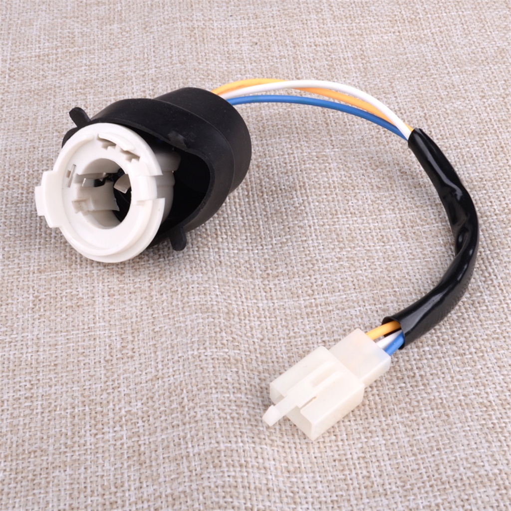 Ba20d ไฟหน้าซ็อกเก็ตหลอดไฟเชื่อมต่อฐานอะแดปเตอร์ Fit สําหรับ REX RS 400 450 500