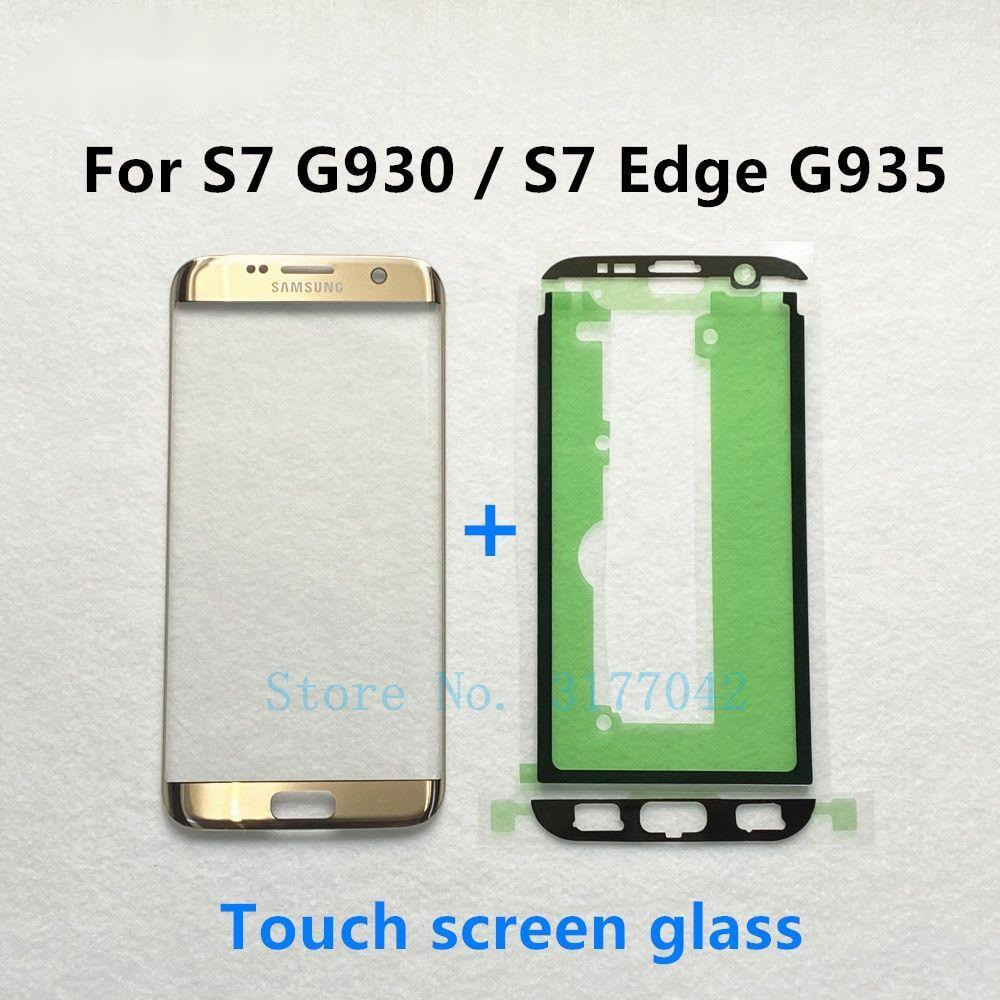 แผงหน้าจอสัมผัส แบบเปลี่ยน สําหรับ Samsung Galaxy S7 G930 G930F S7 Edge G935 G935F