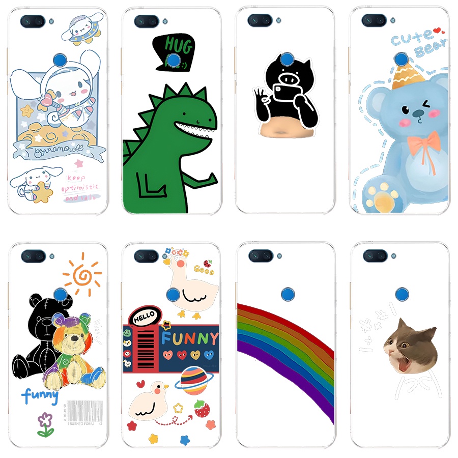 สําหรับ xiaomi mi 8/mi 8 lite/mi 9/mi 9 se/xiaomi 11 lite เคส TPU นิ่ม ซิลิโคน ป้องกัน เคส