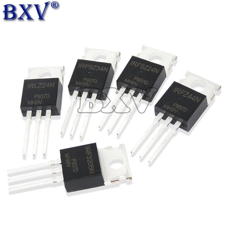 10PCS IRF9Z24 IRF9Z34 IRLZ24N IRLZ34N IRLZ44N ทรานซิสเตอร์ TO-220 TO220 IRF9Z24 IRF9Z34 IRLZ24 IRLZ34 IRLZ34 IRLZ34 IRLZ34 IRLZ34