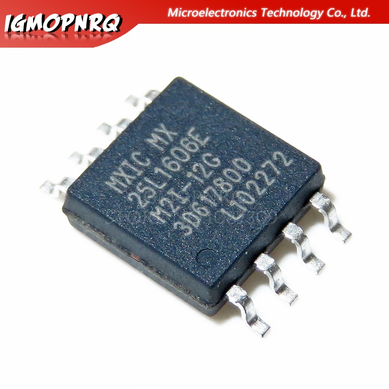 10PCS MX25L1606EM2I-12G SOP MX25L1606 SOP8 25L1606EM2I SOP-8 25L1606EM2I-12G 25L1606 ใหม่