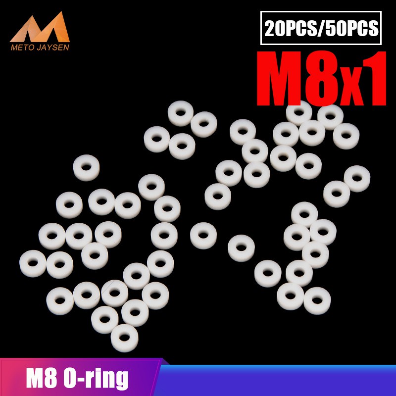 Pcp ปะเก็นแหวนโอริงนิวเมติก M10 M8 PTFE แรงดันสูง คัปเปลอร์ปั้มลม และอุปกรณ์เสริม 50 ชิ้น ต่อชุด