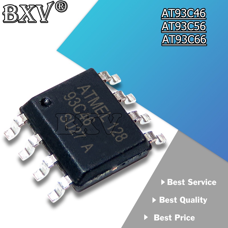 10 ชิ้น/ล็อต AT93C46 AT93C56 AT93C66 93C46 93C56 93C66 SOP IC ชิปเซ็ต