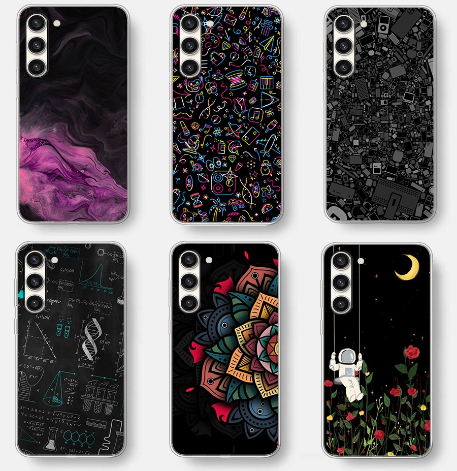 เคสซิลิโคนนิ่ม สําหรับ Samsung galaxy s23 s24 plus