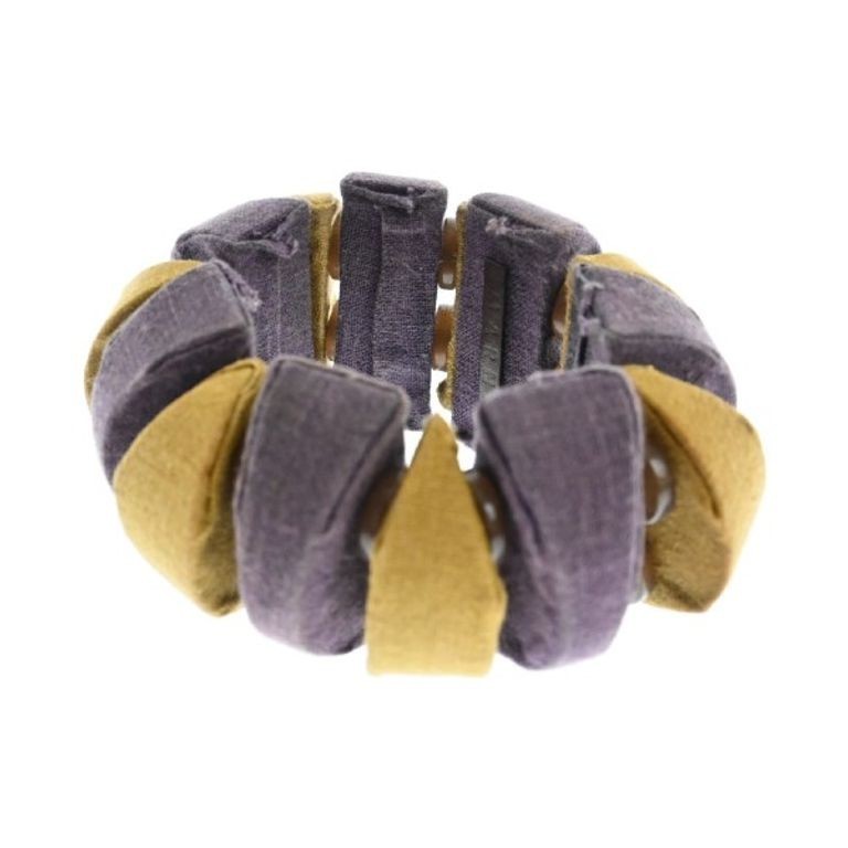 Marni BLESS กําไลข้อมือสีกากี ผู้หญิง สีม่วง ส่งตรงจากญี่ปุ่น มือสอง
