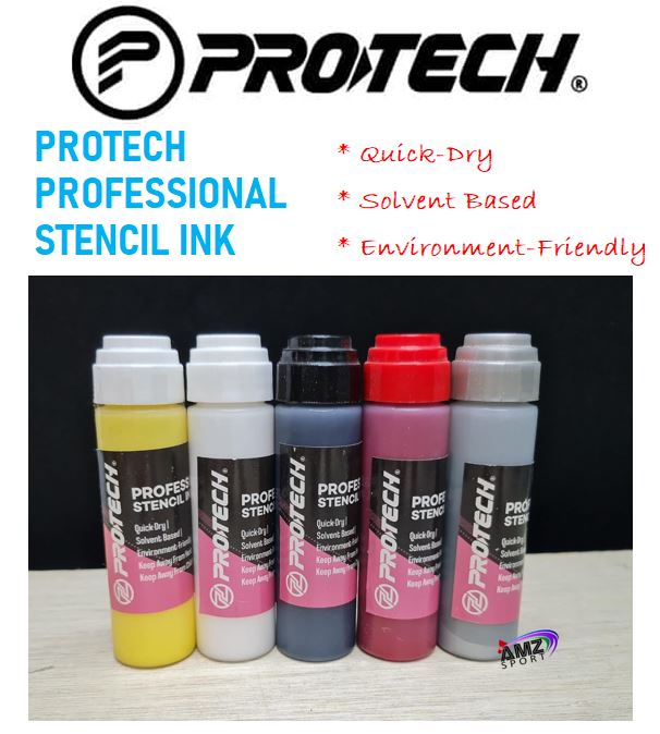 PROTECH STEENCIL INK สําหรับ BADMINTON CKET