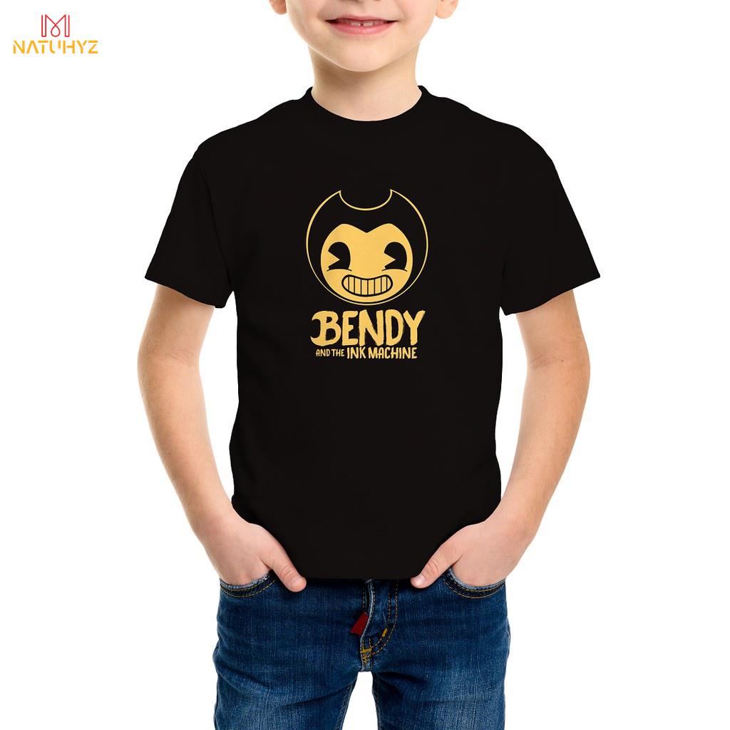 เสื้อยืด พิมพ์ลาย Bendy and the Ink Machine สําหรับเด็ก