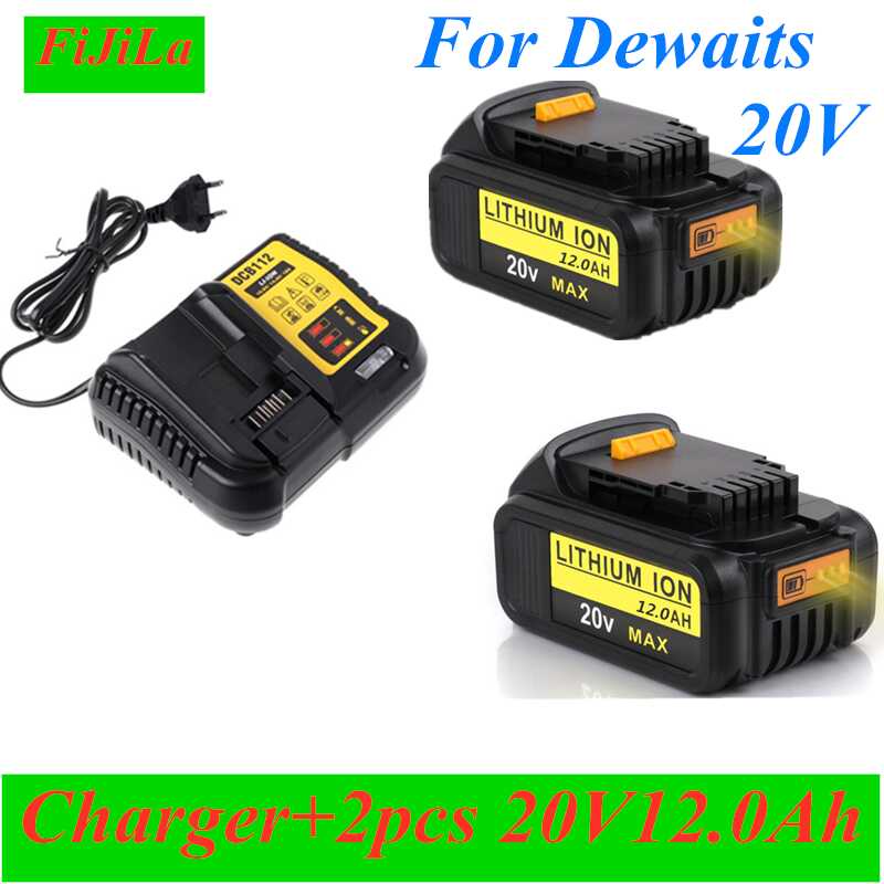 เครื่องมือทดแทนสูงสุด 12.0Ah Dcb184 Dcb181 Dcb182 Dcb200 5A แบตเตอรี่ 20 โวลต์
