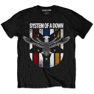 เสื้อยืด พิมพ์ลาย System of a Down Serj Tankian Daron Malakian สําหรับผู้ชาย และผู้หญิง