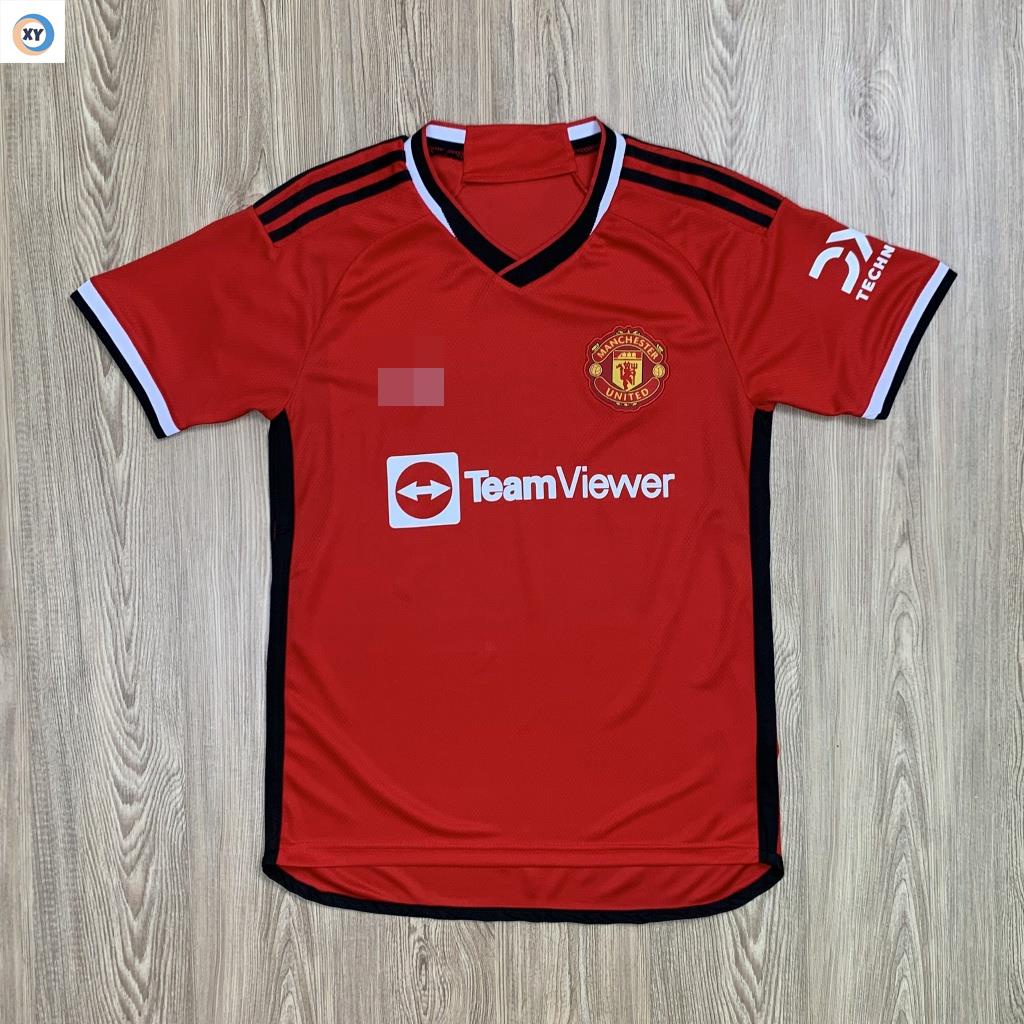 (XY) เสื้อบอล แมนยู ManU 2023/2024 ใหม่ล่าสุดเนื้อผ้าโพลีเอสเตอร์ เกรดแฟนบอล AAA