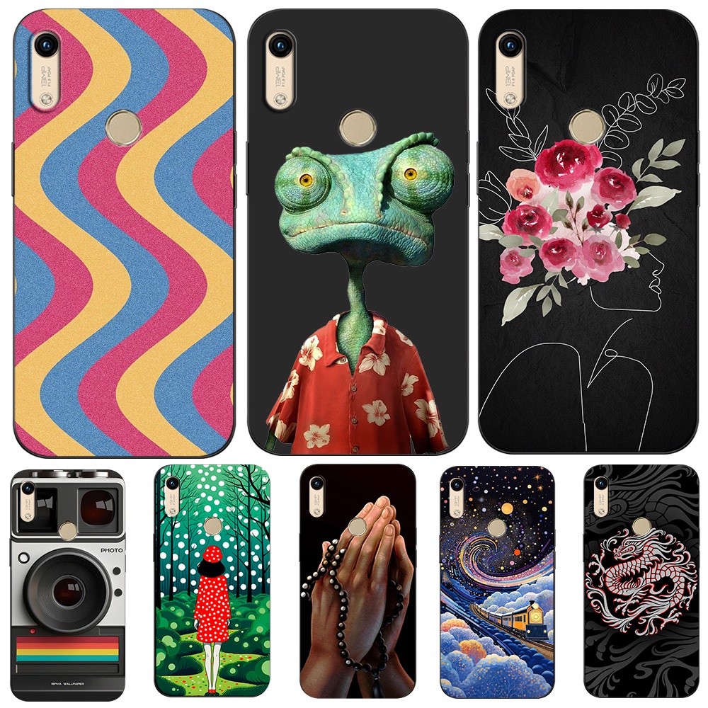 สําหรับ Honor 8A สําหรับ huawei Honor 8A prime กรณีซิลิคอนปกหลังเคสโทรศัพท์สําหรับ Honor 8A JAT-LX1 