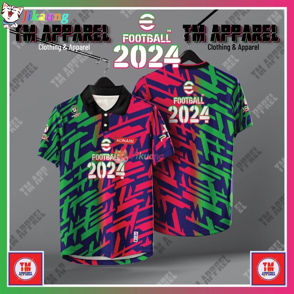 Free Custom ชื่อและหมายเลข2025 EFOOTBALL 2025 FULL SUBLIMATION JERSEY 1 JK3