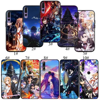 เคสซิลิโคนนิ่ม ลาย Sword Art Online BO59 สําหรับ Huawei P20 P30 Pro Lite