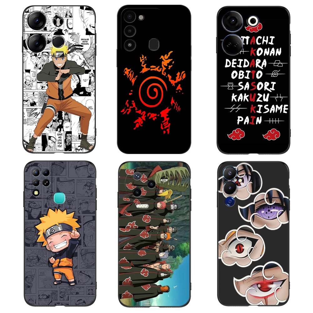 สําหรับ TECNO POVA NEO 2 NEO 5G LE6J 4 PRO LG8N ฝาครอบโทรศัพท์อะนิเมะ Naruto Uzumaki
