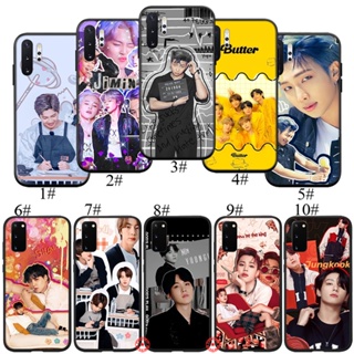 เคสซิลิโคนนิ่ม ลาย SUGA Jin Jimin Rap Monster BO58 สําหรับ Samsung A12 A32 A42 A52 A72 4G 5G