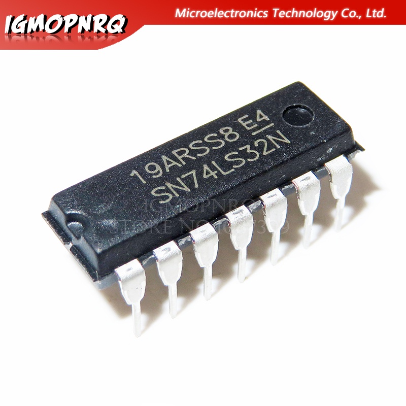 10 ชิ้น HD74LS32P HD74LS32 SN74LS32N 74LS32 DIP ใหม่