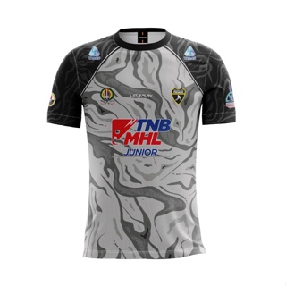 เสื้อกีฬาแขนสั้น ลายทีม Akademi Hoki Pahang 2023