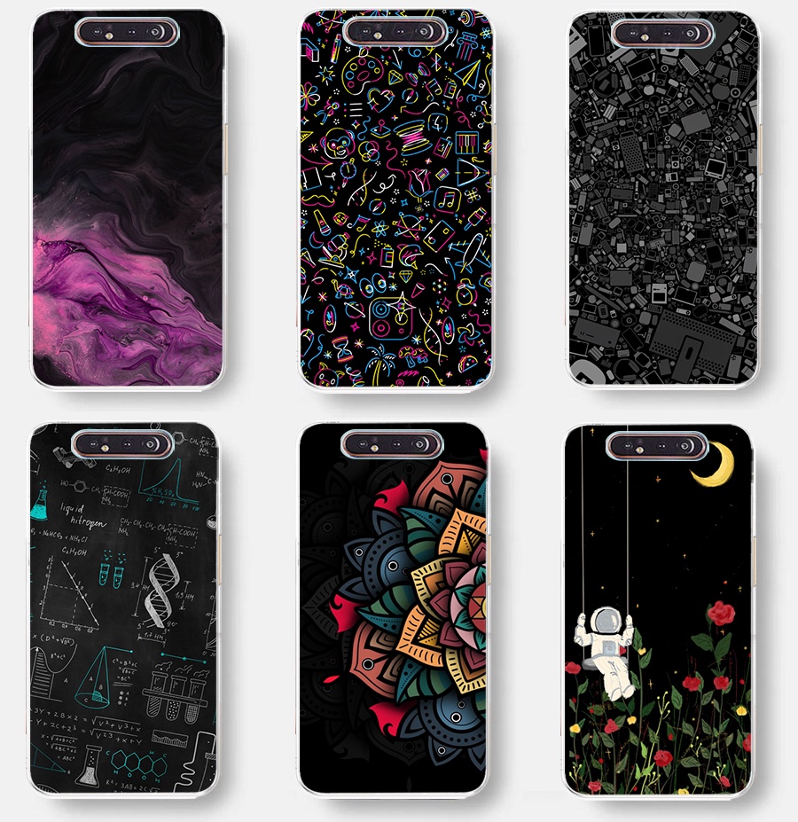 เคสซิลิโคนนิ่ม สําหรับ Samsung galaxy a80