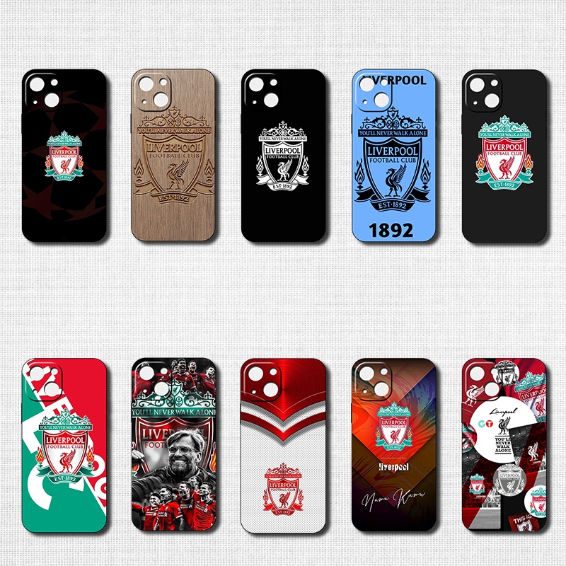 เคสโทรศัพท์มือถือ TPU แบบนิ่ม ป้องกันการตก ลาย Liverpool สําหรับ iPhone 13 14 15 Plus