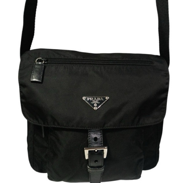 Prada _nylon-Crossbodyแท้%