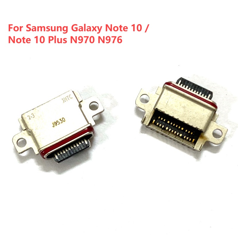 พอร์ตชาร์จ USB สําหรับ Samsung Galaxy Note 10 Note 10 Plus N970 N976 10-50 ชิ้น