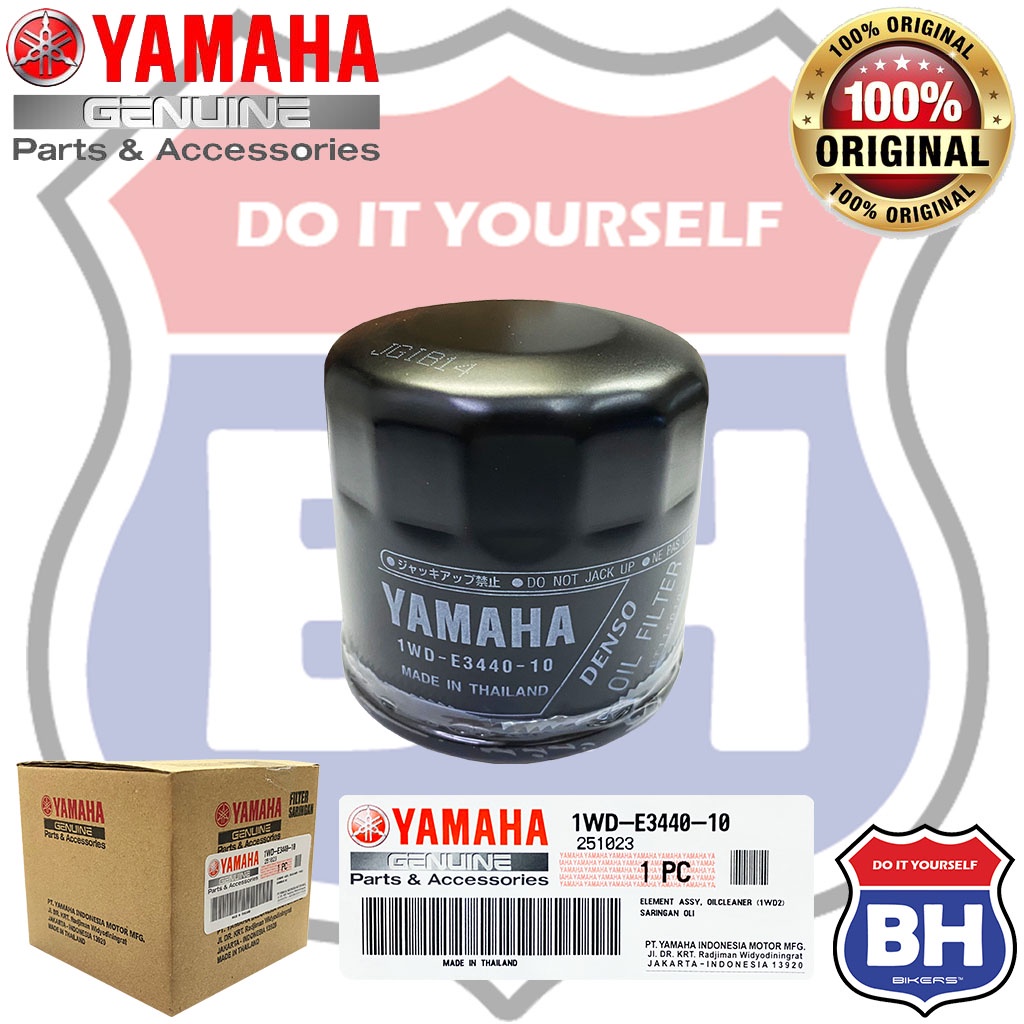 YAMAHA R25 XJ6 R6 R1 กรองน้ํามัน HONG LEONANG YAMAHA HLY 1WD-E3440-00