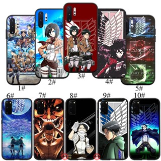 Bo8 เคสโทรศัพท์ซิลิโคน แบบนิ่ม ลาย Attack on Titan Eren สําหรับ Samsung A12 A32 A42 A52 A72 4G 5G