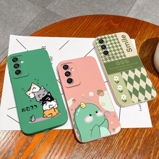 เคสโทรศัพท์มือถือ ซิลิโคนนิ่ม ผิวด้าน กันกระแทก ลายการ์ตูนหน้ายิ้มน่ารัก สําหรับ Samsung Galaxy M34 5G M 34 5G