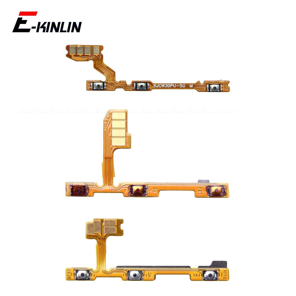 Mute Switch Power Key Ribbon สําหรับ HuaWei Honor Play 4 4T 5T 6T Play4T Play5T Play6T Pro ON OFF ปุ