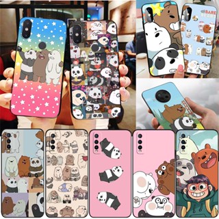 เคสโทรศัพท์มือถือซิลิโคน TPU แบบนิ่ม ลาย FM79 We Bare Bears สําหรับ Xiaomi Poco M6 Pro Redmi 12 5G Note 12T Pro 12R