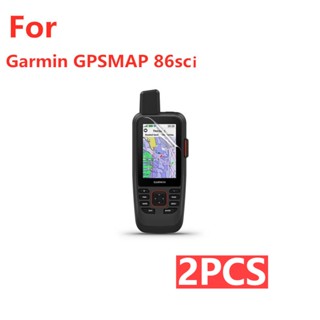 2 ชิ้น สําหรับ For Garmin GPSMAP 86sci ฟิล์มกันรอยหน้าจอ HD ป้องกันรอยขีดข่วน โทรศัพท์มือถือ ฟิล์มนิ่ม ฟิล์มกระจกยืดหยุ่น