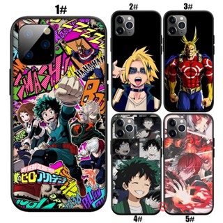 เคสโทรศัพท์มือถือ ลายการ์ตูนอนิเมะ My Hero Academia สําหรับ iPhone SE XR 5 5s 6 6s 7 8 Plus 11 Pro Max ILL8