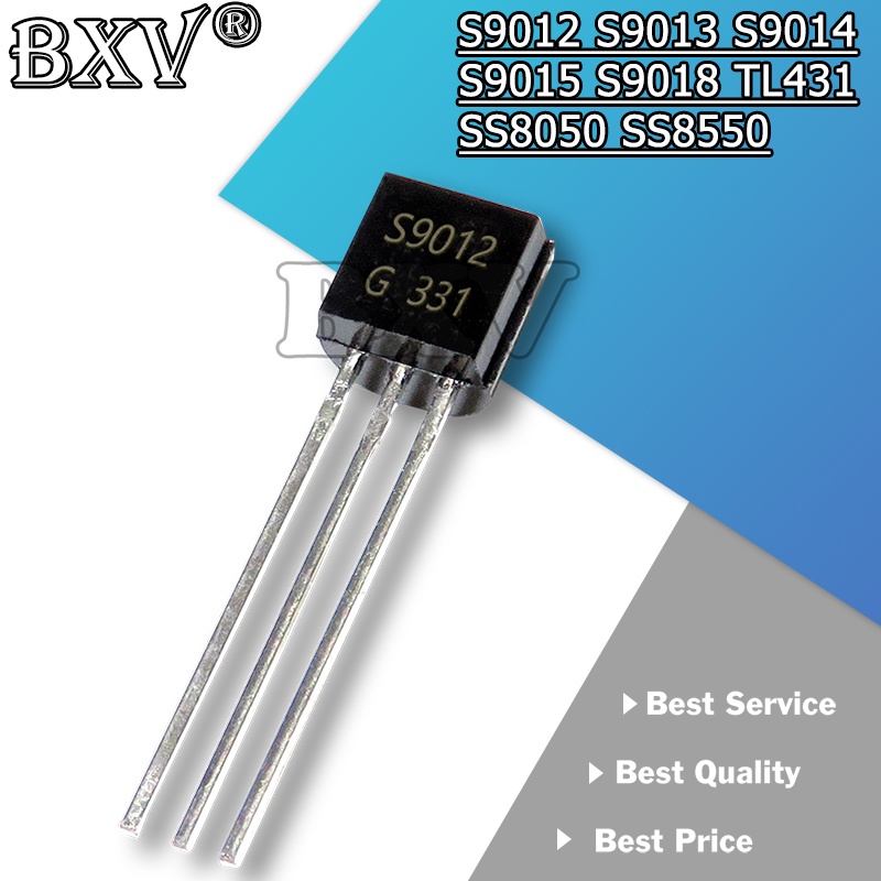 100PCS SS9018 SS9012 SS9013 SS9014 SS9015 SS9018 SS8550 SS8050 S9018 S9012 S9015 S9018 S8550 S8050 T