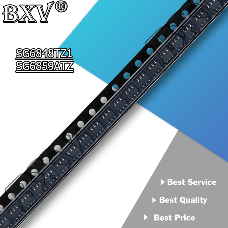 10 ชิ้น/ล็อต SG6848TZ1 SG6848 SG6848T SG6859ATZ SG6859A SG6859 SOT-23-6 แหล่งจ่ายไฟ LCD