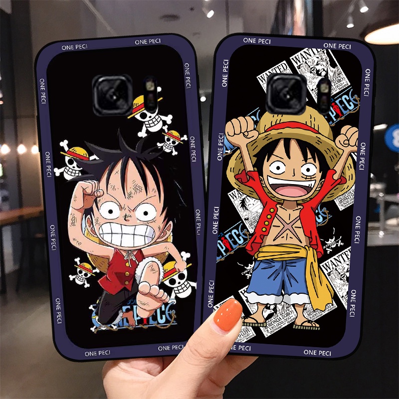 เคสโทรศัพท์มือถือ พิมพ์ลาย One Piece Luffy 3 มิติ สําหรับ Samsung Galaxy Note 7 FE N9300