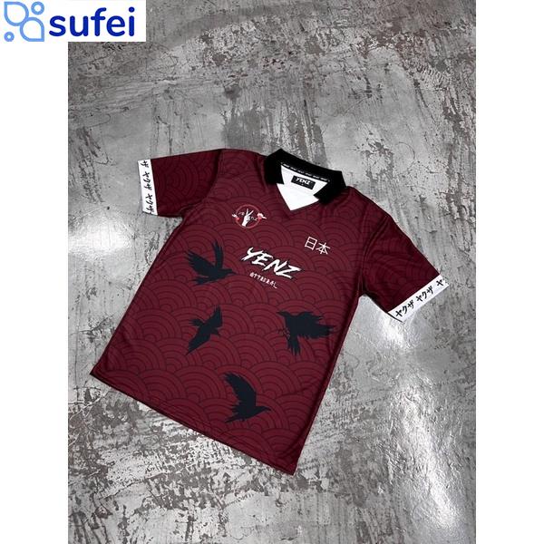 เสื้อยืด YENZ SAKURAI ⚔️JERSEY COLLAR ANIME JUJUTSU KAISEN ดีไซน์ล่าสุด 2024