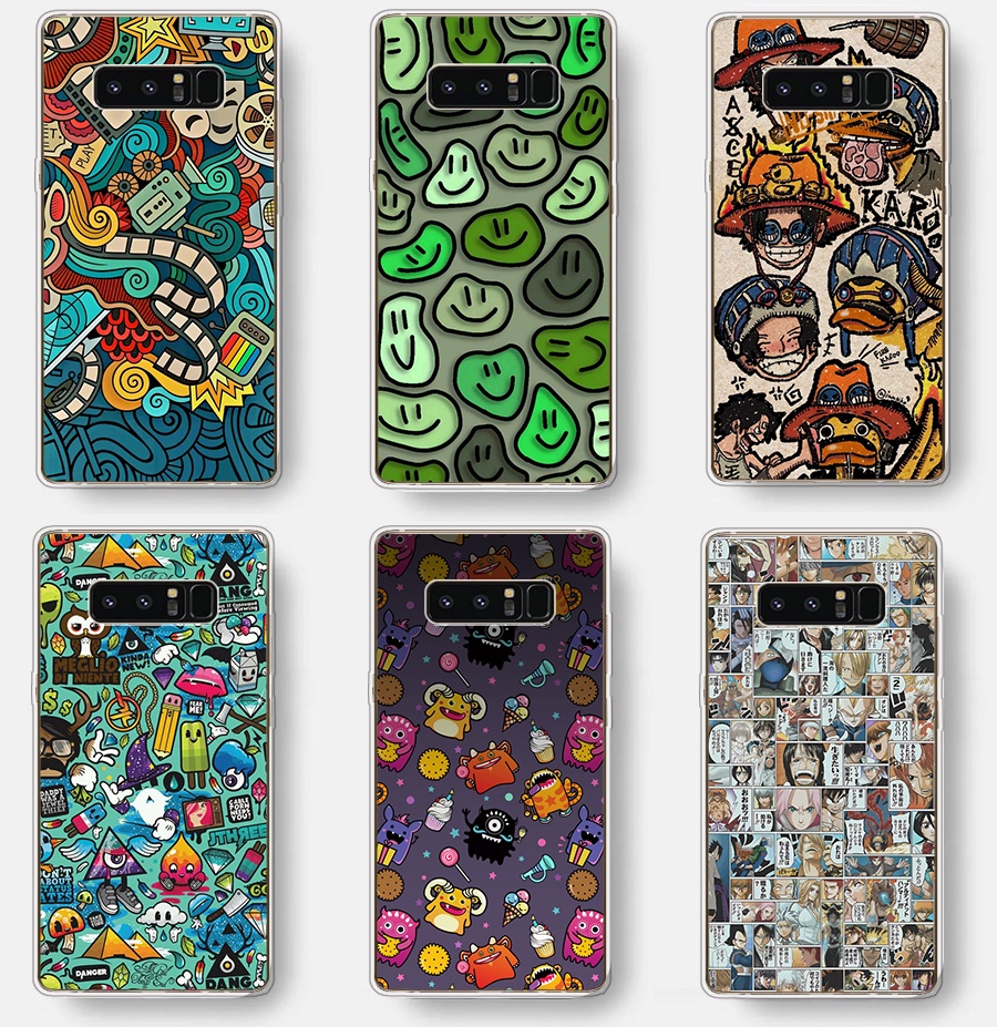 เคสซิลิโคนนิ่ม สําหรับ Samsung galaxy note 8