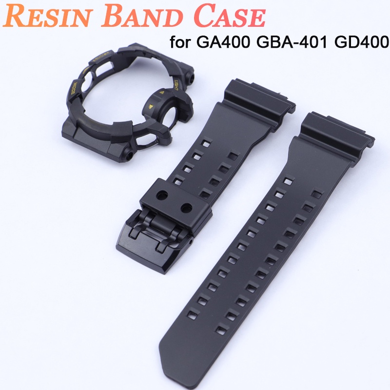 สายนาฬิกาข้อมือเรซิ่น พร้อมสกรู อุปกรณ์เสริม สําหรับ Gasioak GA400 Sport Watchband Protector Bezel C
