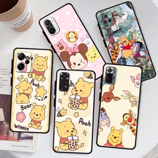 เคสโทรศัพท์มือถือ ซิลิโคนนิ่ม กันรอยกล้อง ลายการ์ตูนดิสนีย์ วินนี่ เดอะ พูห์ สําหรับ Xiaomi Redmi NOTE 10 10T 10S PRO 10 PRO MAX 11T 11S 11 4G 5G