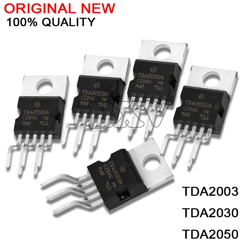ทรานซิสเตอร์ TDA2003 TDA2030 TDA2050 TO-220 TDA2003A TDA2030A TDA2050A TO220-5 TDA2003AV TDA2030AV T