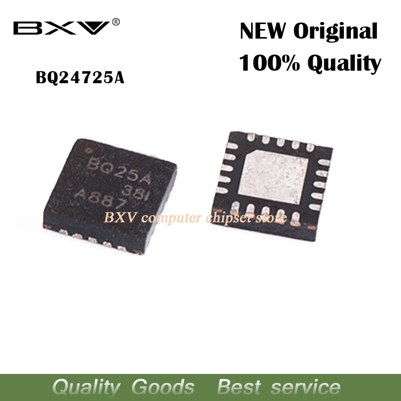 5PCS BQ25A BQ707 BQ07A BQ717 BQ725 BQ727 BQ737 BQ738 BQ24725A BQ24707 BQ24707A BQ24717 BQ24725 BQ242