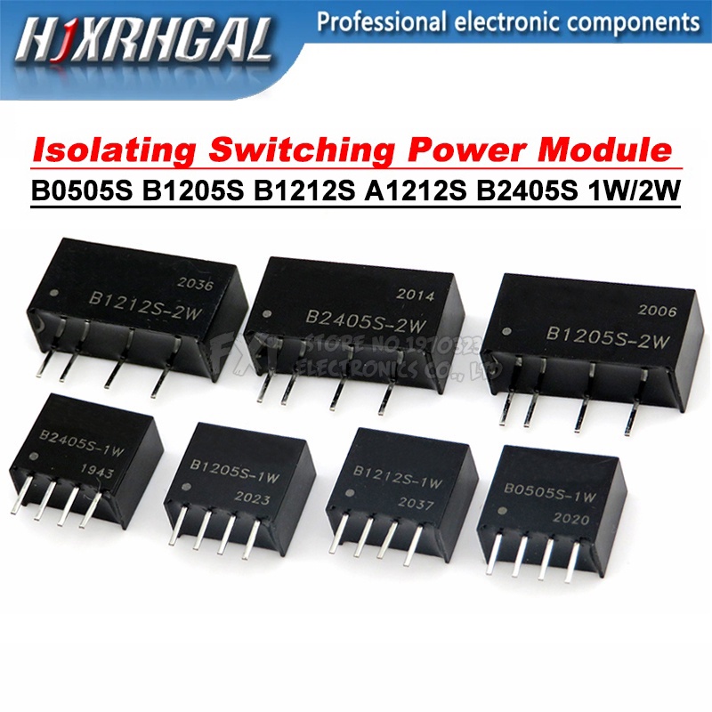 โมดูลแยกพลังงาน DC B0503S-3WR2 B0512S-3WR2 B1209S-3WR2 B1512S-3WR2 B2412S-3WR2 B2424S-3WR2 1 ชิ้น