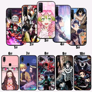 เคสซิลิโคนนิ่ม ลาย Demon Slayer Kimetsu no Yaiba สําหรับ Vivo Y11 Y11S Y12S Y12 Y15 2020 Y17 Y19 Y20 Y20i Y20S