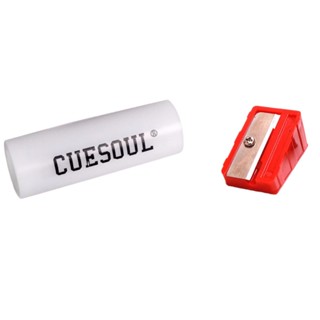 Cuesoul เครื่องมือจัดแต่งทรงปลายไม้คิว ยาว 66 มม. สําหรับปลายไม้คิว 10-14 มม.