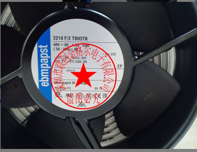 YY พัดลมใหม่ 2218 F/2 TDH3TR DC48V 1.2A 55W