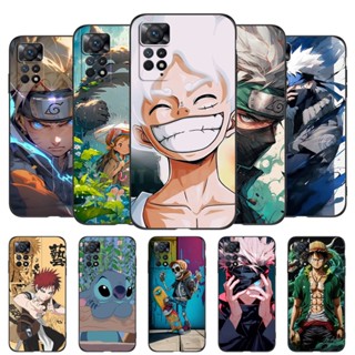 เคสโทรศัพท์มือถือ ซิลิโคน tpu ปิดด้านหลัง ลายแฟนตาซี สร้างสรรค์ สีดํา สําหรับ Xiaomi Redmi Note 11 Pro 5G 4G Global case Red mi Note 11 11pro