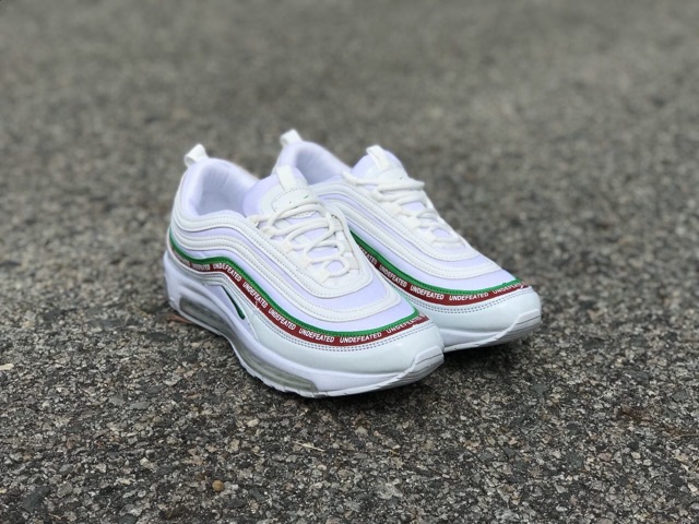 NIKE AIR MAX 97 UNDEFEATED White Red