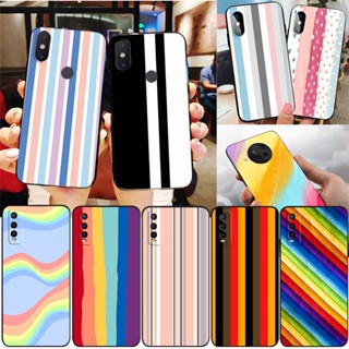 เคสโทรศัพท์มือถือ ซิลิโคนนิ่ม TPU ลายสีรุ้ง FM76 สําหรับ Xiaomi Poco M6 Pro Redmi 12 5G Note 12T Pro 12R