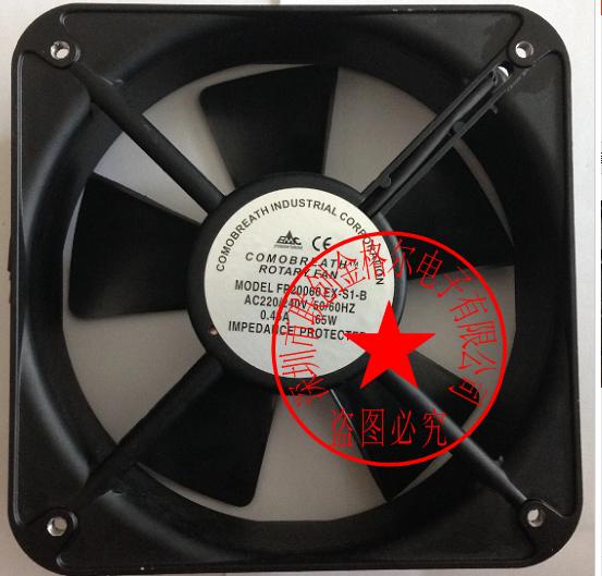 กรอบอลูมิเนียม axial flow พัดลมกรอบโลหะพัดลม AC M195EA2H AC220V-240V
